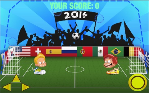 Head Soccer Champions-Comic Football Free Kick World Goals screenshot 4
