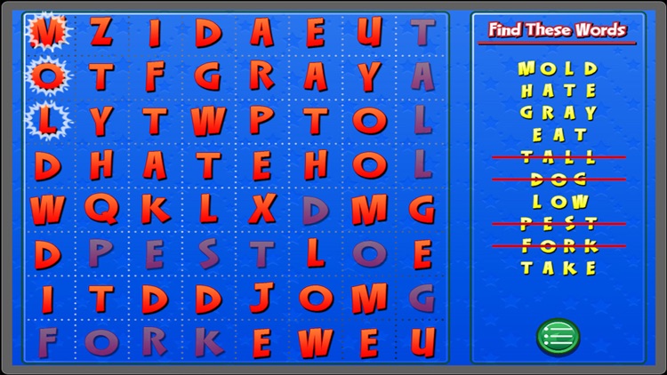 Word Search For Kids 2 - Perfect for Kinder, First and Second Grade