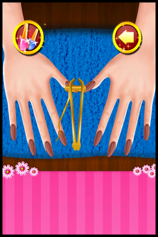 Baby Celebrity Little Skin & Hand Salon Doctor - fun beauty spa and hair makeover games for girls screenshot 3