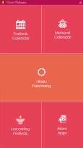 Hindu Calendar iOS screenshot