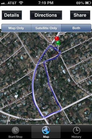 MyBikeRides screenshot 2