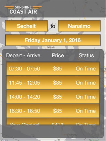 Screenshot #4 pour Sunshine Coast Air