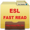 ESL Fast Reading app icon - Education app for iPhone