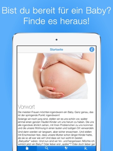 Screenshot #4 pour Bereit für die Schwangerschaft? Selbsttest vor dem schwanger werden!