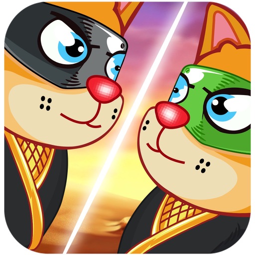 Ninja Cats - Sword Fight Game icon