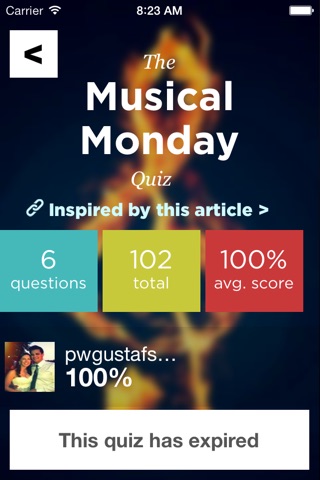 Popquiz - Daily Trivia screenshot 2