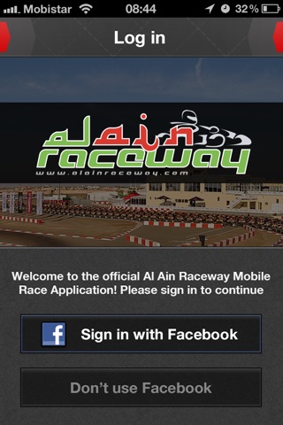 Al Ain Raceway Mobile Race Application screenshot 2