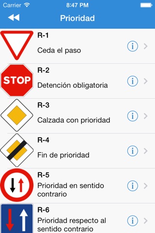 Señales de Tráfico - España screenshot 2