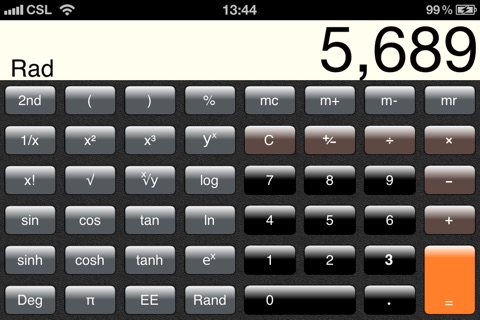 Secret Calculator for iPhone screenshot 2