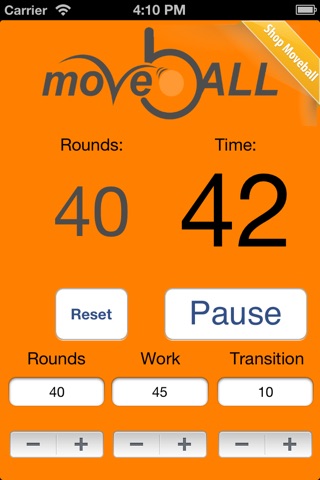 Moveball Timer screenshot 2