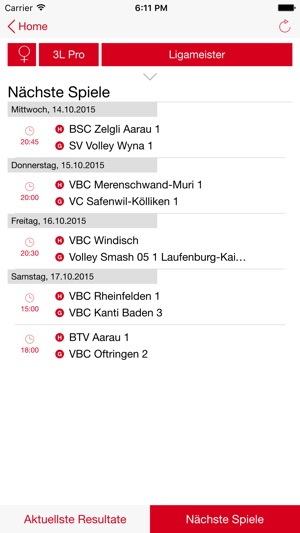 SVRA - Aargauer Volleyball(圖2)-速報App