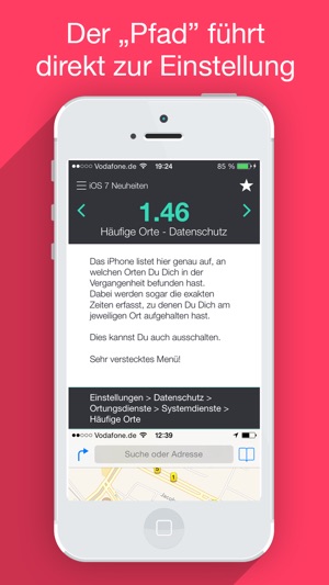 Tipps & Tricks für iPhone und iOS7 (kostenlose Version) - le(圖4)-速報App