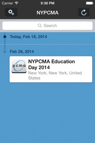 NYPCMA Events App screenshot 2