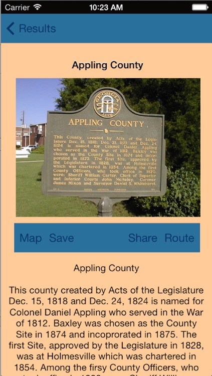 Georgia Historical Markers screenshot-3