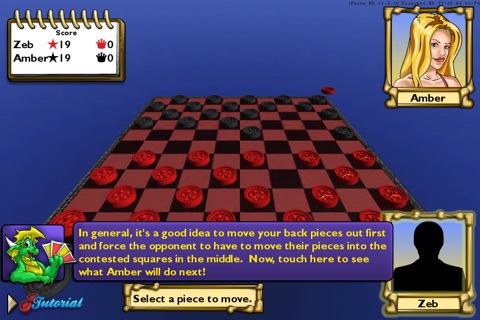 Championship Draughts Free HD screenshot 2