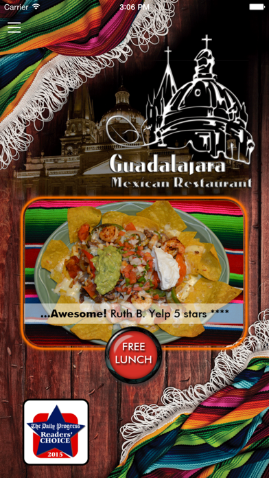 Screenshot #1 pour Guadalajara Mexican Restaurant