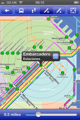 San Francisco Metro - Map and route planner by Zuti screenshot 4