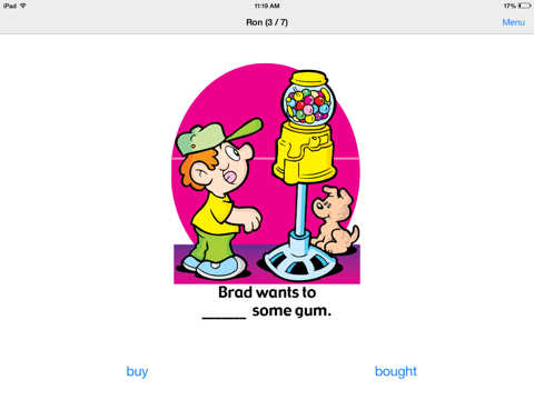 Screenshot #6 pour Irregular Verbs Fun Deck