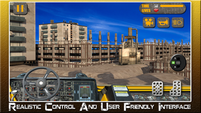 Screenshot #2 pour Construction Truck Simulator: Extreme Addicting 3D Driving Test for Heavy Monster Vehicle In City