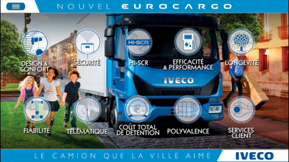 Screenshot #1 pour IVECO NEW EUROCARGO for iPhone