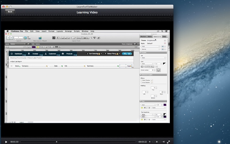 Learn For FileMaker screenshot1