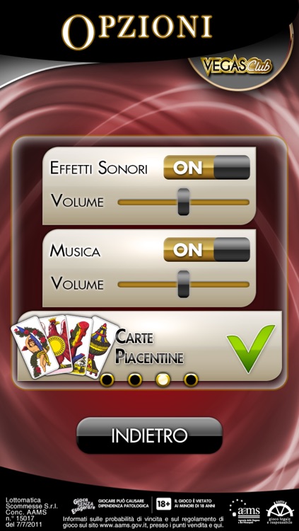 Sette e Mezzo - Vegas Club