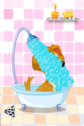 Pretty Puppy Dress Up Salon – Free girls kids pet makeover fashion game screenshot 2