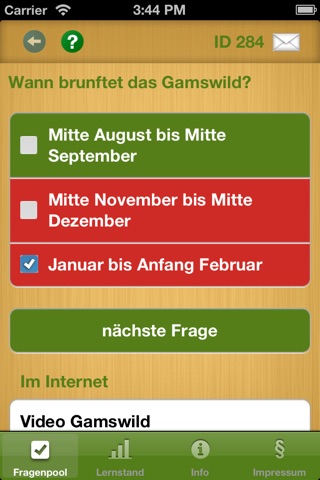 Jagdprüfung Niedersachsen screenshot 2