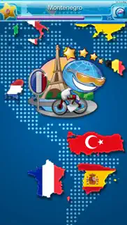 geo world deluxe - fun geography quiz with audio pronunciation for kids iphone screenshot 2
