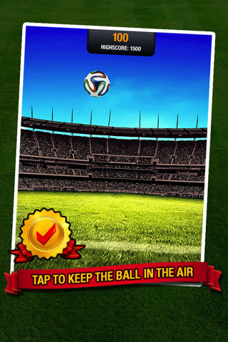 Kick Star Soccer - Keepy uppy challenge for finger football fans screenshot 2