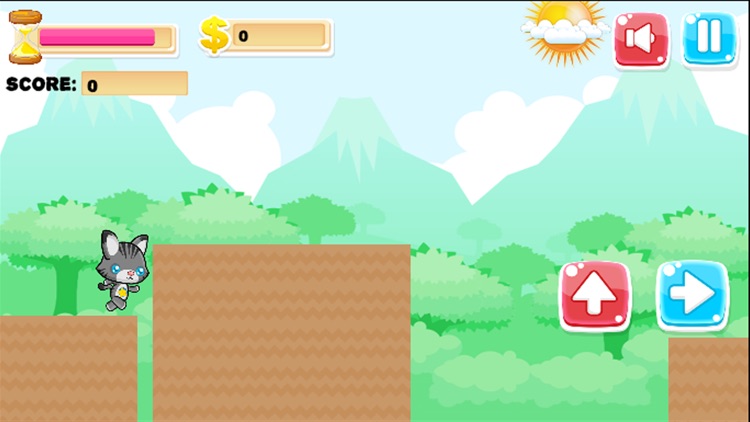 Kitty catch Stay On Screen And Collect Coins