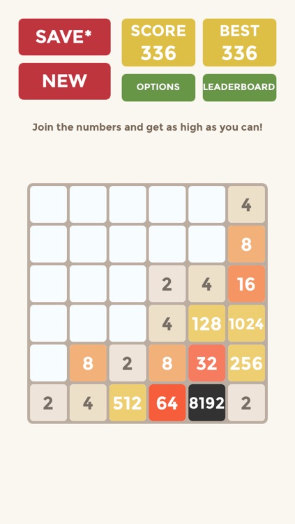 8192 Endless mode 3x3 4x4 5x5 6x6 - The Number Puzzle Game