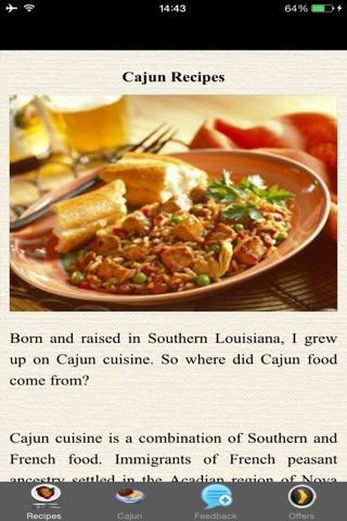 Cajun Recipes - Old-Fashioned Cooking screenshot 2