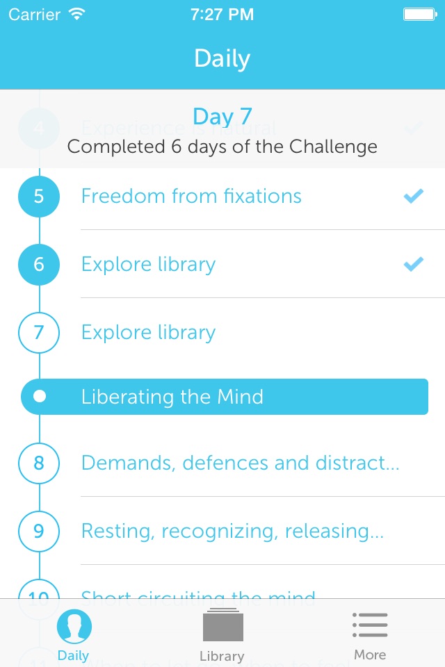 One Month Meditation Challenge screenshot 3