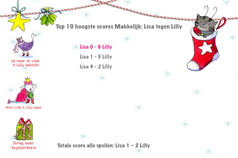 Lisa & Lilly Pairs 2 Christmas Edition screenshot 3