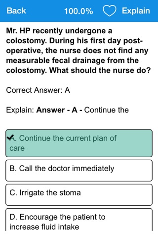 Medical Surgical Nurse Certification Prep screenshot 2