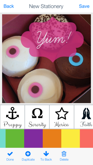 ‎Stationery - Design Glitter and Monogram meme for the Crafty Preppy DIY Girl Screenshot
