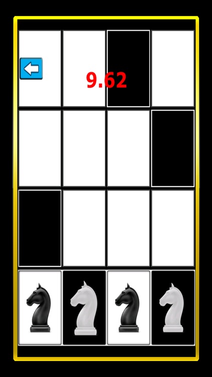 A White Chess Piece Speed Test : Touch Black Tile Only Free screenshot-3