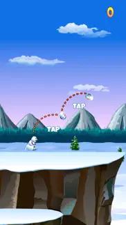 run frozen snowman! run! iphone screenshot 3