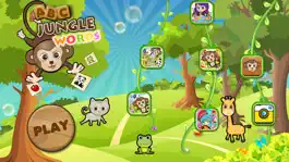 Game screenshot ABC джунгли слова для дошкольников, младенцев, детей, чтобы выучить английский язык mod apk