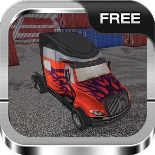 Parking Truck 3D icon