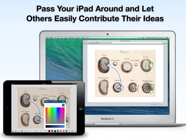 Air Sketch: Interactive Whiteboard and Wireless Presentations screenshot-3