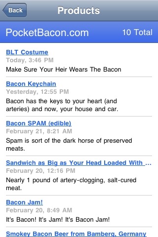 Pocket Bacon screenshot 3