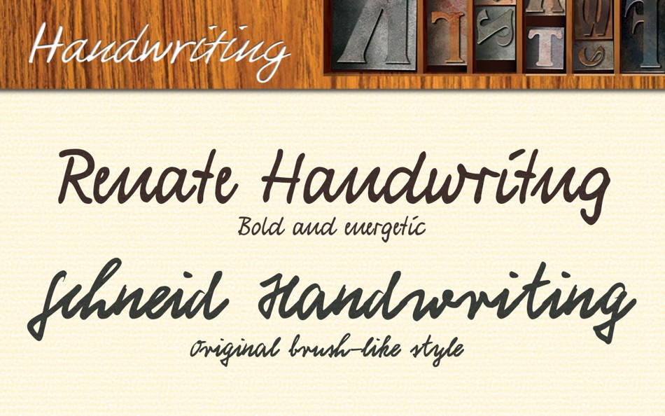 #4. Fonts - Elegant Handwriting (macOS) 由: Encore