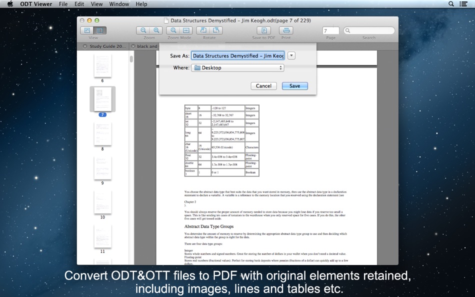 #3. ODT Viewer for Mac OS X (macOS) Podle: Enolsoft Co., Ltd.