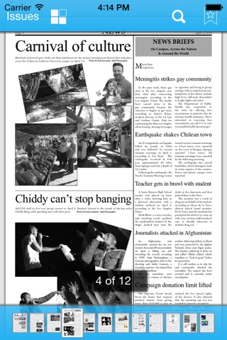 California Lutheran University Newspaper, The Echo screenshot 4