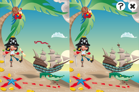 Pirates! Game for children age 2-5: Train your pirate skills for kindergarten, preschool or nursery school! screenshot 2