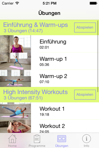 Brigitte Fitness Intensiv-Workout screenshot 3