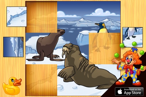 Wild Animals Puzzle – For Kids screenshot 3