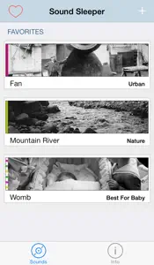 Sound Sleeper - calming, soothing sounds of nature, relaxing melodies, ambiance, and white noise generator for relaxation, meditation, rest and better sleep screenshot #3 for iPhone